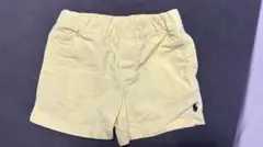 ラルフローレン ベビー ショートパンツ イエロー 12M(75cm)のサムネイル