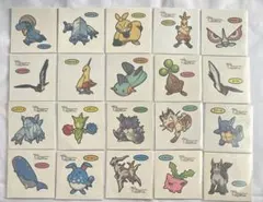 ポケモン　デコキャラシール　20枚セット　まとめ売り