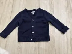 Ralph Lauren ネイビー カーディガン 24Mのサムネイル