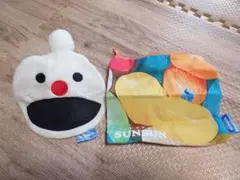 パペットスンスン　カプセルトイ　ノンノン　スクエアポーチA