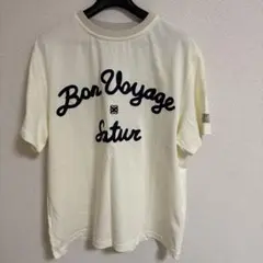 Satur Bon Voyage Tシャツ ホワイト L