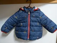 baby GAP ミッキーマウス柄中綿ジャケット 6-12 months