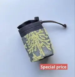 【特価】Ｓサイズボトルケース ミナペルホネン生地使用 me-yellow