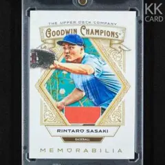 2025 Upper Deck 佐々木麟太郎 実使用ジャージーカード