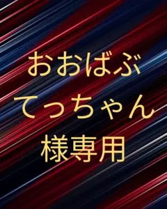 おおばぶてっちゃん様専用