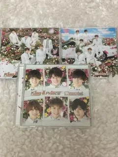King&prince 2th single Memorial 3形態セット