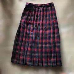 プリーツロングスカート　チェックPENDLETONのサムネイル