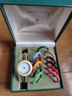【稼働品】GUCCI チェンジベゼル 時計