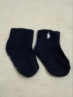 ポロ ラルフローレン Ralph Lauren ベビー靴下 ネイビー
