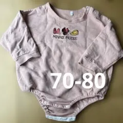 70 80 ロンパース ミニーちゃん
