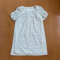 美品　チーク　レディース　ドット柄　膝丈　ワンピースのサムネイル