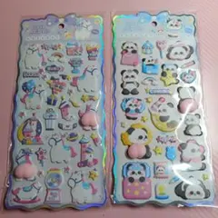 おしりシール 2枚セット マシュマロシール