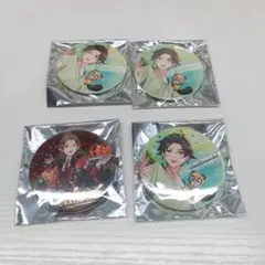 うらたぬき 缶バ 缶バッジ ホロ 4点セット