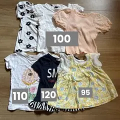 保育園着　女の子　半袖Tシャツ　まとめ売り