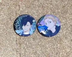 ハイキュー　缶バッジ　夜久衛輔　黒尾鉄朗