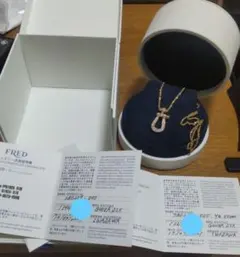 FRED フレッド フォース10 ネックレス イエローゴールド ダイヤモンドのサムネイル
