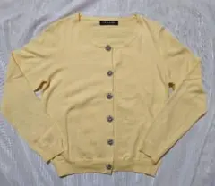 CECIL McBeeイエローカーディガン Mサイズ