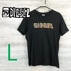DIESEL●ディーゼル＜デカロゴ Tシャツ＞M0725m
