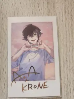 にじさんじ アクシア・クローネ チェキ風カード JILLSTUART 特典