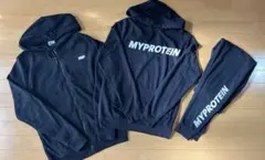 【美品３点セット】MYPROTEIN（マイプロテイン） ジャージ 上下 筋トレ