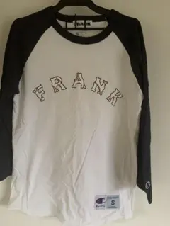 FRANK×Champion アーチロゴ ロンT 七分袖