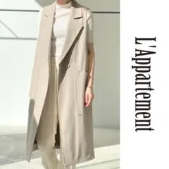 アパルトモン High twist yarn vest ブラック - メルカリ