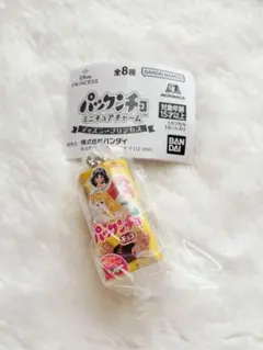 ガチャ　パックンチョ　ミニチュアチャーム　ディズニープリンセス　チョコD