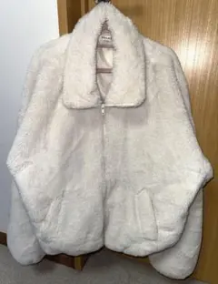 INGNI エコファーブルゾン アイボリー