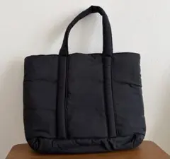 SUKALA ブラック トートバッグ キルティング