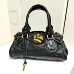【未使用級】Chloe パディントン ハンドバッグ シボ革 ブラック レディース 楽天市場】【バッグ】Chloe クロエ パディントン ミディアム