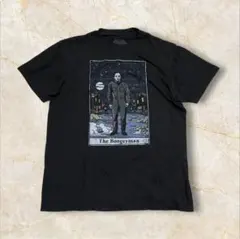 【ハロウィン ホラー映画 マイケルマイヤーズ US古着 Tシャツ メンズL】
