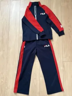 FILA キッズ ジャージ セットアップ 上下セット 140