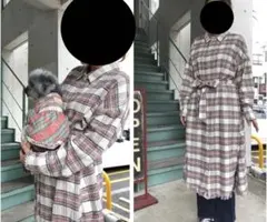 as know as de wan チェックドレス1号 ママ服とセットです 2026年