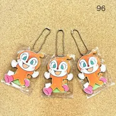 96 送料無料♪ アンパンマン(ドキンちゃん)ダイカットネームプレート3点セット