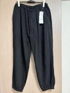 25SS COMOLI シルクネップ ドローストリングパンツ サイズ2
