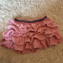 jenniフリル付きピンクスカート 110