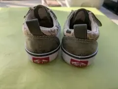 VANS ベビー スニーカー 12cm アニマル柄
