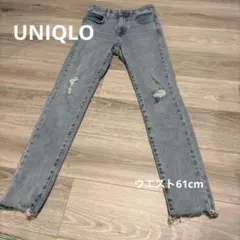 UNIQLO ダメージスキニージーンズ