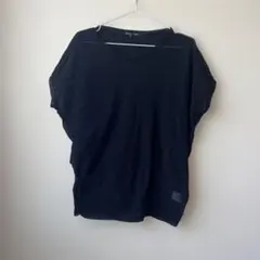 黒い半袖チュニックのサムネイル