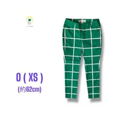 【各種割引】SLY チェック ストレッチ コットン スキニー パンツ 0 XS