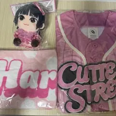 桜庭遥花　推しアピユニフォーム、 推しアピタオル、かわぬいver.2 3点セット