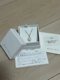 MARIHA 月の夢 ネックレス スタッドチェーン 62cm 中古品のサムネイル