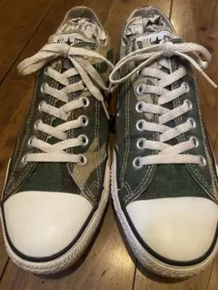 90s USA製 コンバース オールスター 迷彩 チャックテイラー26.5