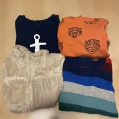 H&M、GU、GAP子供服まとめ売り　120セット