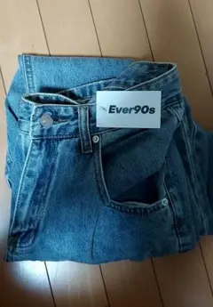 【新品・未使用品】Ever90s ワイドストレートジーンズ