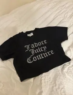 [正規品][美品]Juicy Couture ラインストーン Tシャツ XSのサムネイル