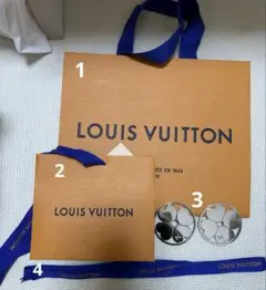 LOUIS VUITTON ショッパー リボン チャーム set オーナメント