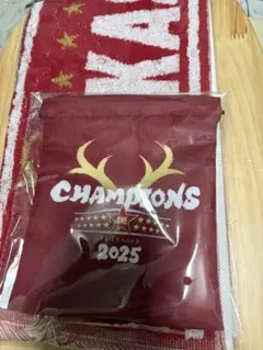 新品☆鹿島アントラーズ2025優勝記念ブランケット - メルカリ