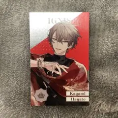 にじさんじ　加賀美ハヤト メタルカード　※初期難あり