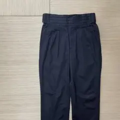 sayamoto サヤモト 袴パンツ コットンリネン ブラック スラックス 3